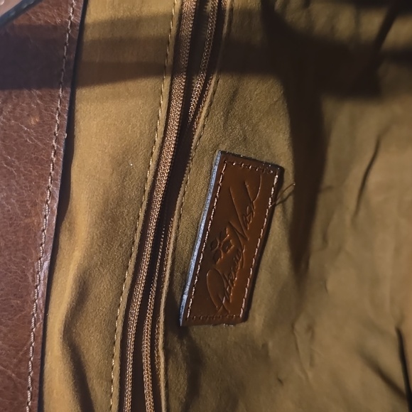 Patricia Nash World Map Patterned Crossover Bag - Picture 3 of 13